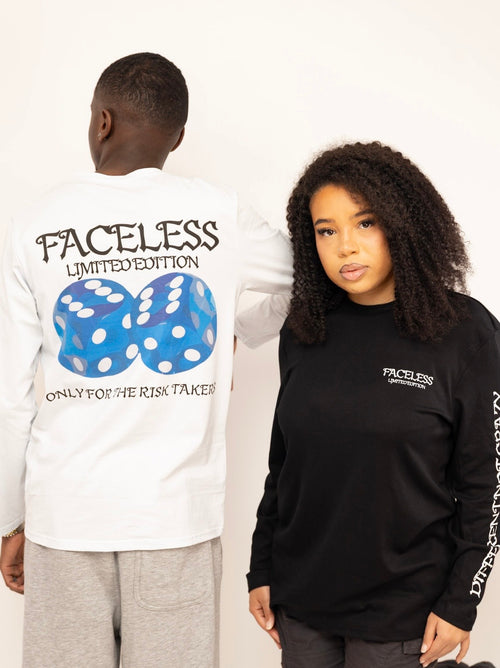 Longsleeve RISK TAKERS Blanc