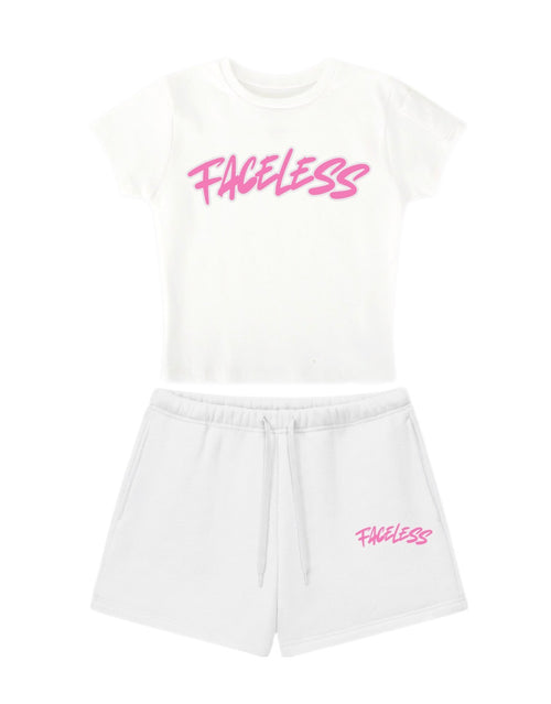Ensemble Crop top SUMMER STARS